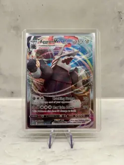 Pokemon TCG Aggron Vmax 097/172 SWSH09: Brilliant Stars Ultra Rare Near Mint - Image 1