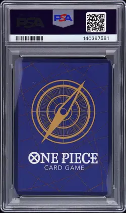 2025 One Piece OP11 MONKEY D LUFFY 3RD ANNIVERSARY SILVER OP05-119 - PSA 10 - Image 2