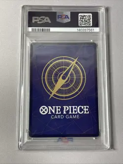 2025 One Piece OP11 MONKEY D LUFFY 3RD ANNIVERSARY SILVER OP05-119 - PSA 10 - Image 4