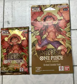 2 One Piece TCG Eng PRB-01 Premium 1 Booster Sleeved And 1 Pack = 2 Sealed Packs - Image 1