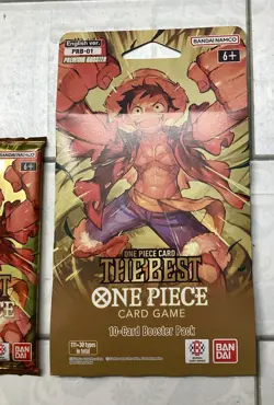 2 One Piece TCG Eng PRB-01 Premium 1 Booster Sleeved And 1 Pack = 2 Sealed Packs - Image 2