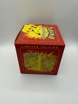 Pokemon Pikachu 23k Gold Plated Trading Card Burger King Promo 1999 SEALED - Image 3