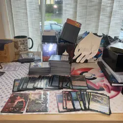 MTG Final Fantasy Bundle- 13 Rare Cards, 21 Foil, 120x U, 237x c and 2 borderles - Image 2