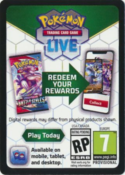 Pokemon Crown Zenith Online Trading Code Cards | PTCGO Code Cards 10-50 Bundles - Image 1