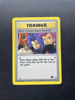 Pokemon Card - Here Comes Team Rocket! - Team Rocket - Non-Holo Rare 71/82 NM-LP - Image 1