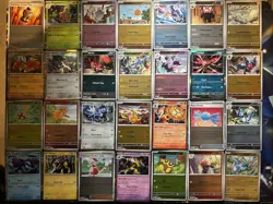 Pokemon TCG Mega Evolution Holo And Reverse Holo x28 Cards Bundle - Image 1