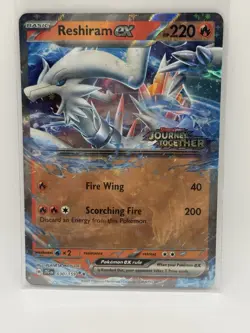 Reshiram ex (Journey Together Stamped) 030/159 Miscellaneous Cards & Products... - Image 1