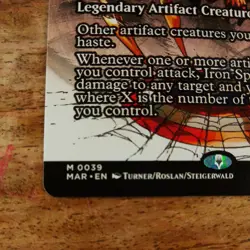 Magic The Gathering MTG Spider-man M 0039 IRON SPIDER CIVIL WARRIOR - Image 4