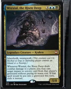 2022 New Capenna Commander Wrexial, the Risen Deep Commander/Mythic #359 - Image 1