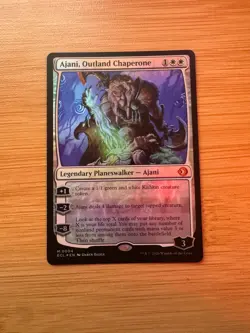 MTG Lorwyn Eclipsed - Ajani Outland Chaperone - Foil NM - Image 1
