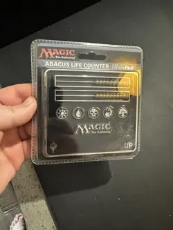 Magic The Gathering Abacus Life Counter Black Ultra Pro MTG Game Piece Retro - Image 3