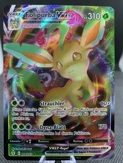 Folipurba Vmax 008/203 Drachenwandel Holo Full Art Deutsch/German Pokemon Karte - Image 1