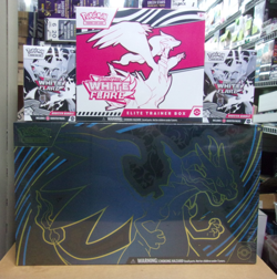 POKEMON WHITE FLARE ETB & (2) BUNDLE + CHARIZARD UPC SEALED BOX LOT - Image 1