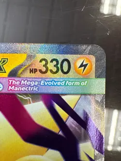 Pokemon TCG-2025 Mega Manectric ex 050/132-Mega Evolution Holo-DOUBLE RARE - Image 3