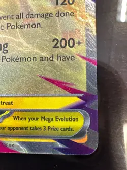 Pokemon TCG-2025 Mega Manectric ex 050/132-Mega Evolution Holo-DOUBLE RARE - Image 4