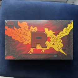 1 x Pokemon TCG Team Rocket's Moltres ex Ultra Premium Collection UPC ✅ Sealed - Image 1
