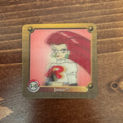 Pokemon Action Flipz - Series One - Artbox - 3D - S-10 - Jessie - Image 1