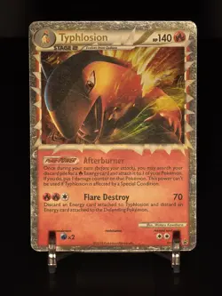 Pokemon Typhlosion Prime HGSS09 Black Star Promo Holo - MP - Image 3