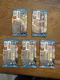 5 Sealed Pokemon Black & White Plasma Storm Booster Packs - Image 2