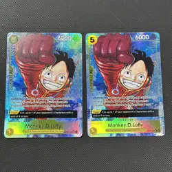 One Piece CCG Monkey.D.Luffy OP07-109 Alt Art SR - English - NM x 2 - Image 1