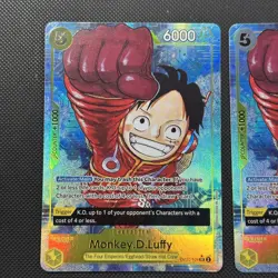 One Piece CCG Monkey.D.Luffy OP07-109 Alt Art SR - English - NM x 2 - Image 4