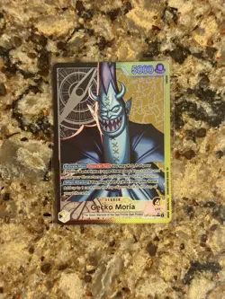 One Piece CCG Gecko Moria OP14-080 Leader Foil 5000 Power Special - Image 1
