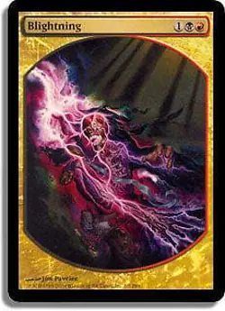 Blightning (Player Rewards Textless) Promo HEAVILY PLD Special CARD ABUGames - Image 1