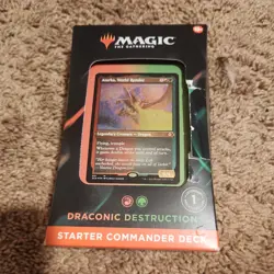 Magic: The Gathering Starter Commander Deck Atarka World Render Dragon 100 Cards - Image 1