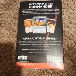 Magic: The Gathering Starter Commander Deck Atarka World Render Dragon 100 Cards - Image 2