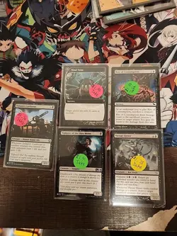 MTG Lot Of Swamp Sorcery Ally Vampire Rat Ninja 5 Cards Total Magic - Image 1