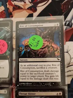 MTG Lot Of Swamp Sorcery Ally Vampire Rat Ninja 5 Cards Total Magic - Image 4