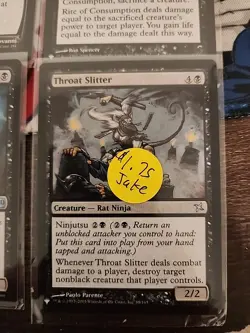 MTG Lot Of Swamp Sorcery Ally Vampire Rat Ninja 5 Cards Total Magic - Image 5