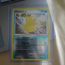 Pokemon TCG Card 2007 Secret Wonders - Psyduck 100/132 - Reverse Holo - DPBP#59 - Image 1