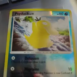 Pokemon TCG Card 2007 Secret Wonders - Psyduck 100/132 - Reverse Holo - DPBP#59 - Image 3