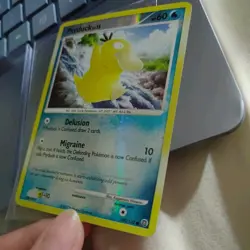 Pokemon TCG Card 2007 Secret Wonders - Psyduck 100/132 - Reverse Holo - DPBP#59 - Image 5