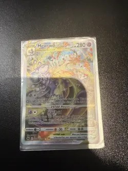 Mewtwo VSTAR Crown Zenith: Galarian Gallery Ultra Rare Card #GG44/GG70 - Image 1