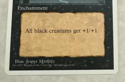 Bad Moon LP/MP 4th Edition Rare 1995 Magic the Gathering Card MTG TCG - Image 2