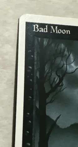 Bad Moon LP/MP 4th Edition Rare 1995 Magic the Gathering Card MTG TCG - Image 3