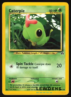 Caterpie - 53/75 - Common - Neo Discovery - Pokemon Card - 1 - Image 1