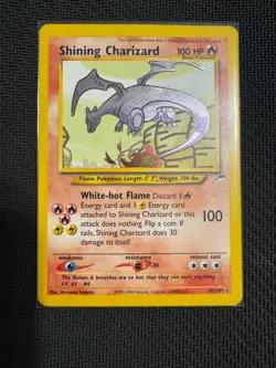 Pokemon TCG Shining Charizard Neo Destiny Holo Card 107/105 Unlimited Shiny Rare - Image 4