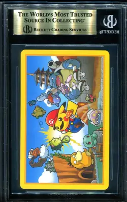 BGS 10 King Of Spades Pokemon Center Mario Pikachu Playing Card Pokemon - Image 2