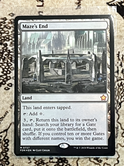 Maze's End - Foundations - 727 - #Lightly Played Foil Magic the Gathering - Image 1
