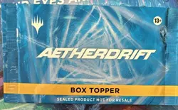 MTG Magic The Gathering Aetherdrift Box Topper Factory Sealed - Image 1