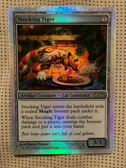Stocking Tiger (No Date) Media Promos Foil - Image 1