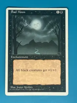 Bad Moon MTG Core Set 4th Edition Regular - Image 1