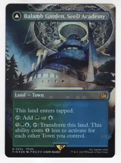 MTG Final Fantasy Foil Rare #0354 Balamb Garden Seed Academy - Image 1