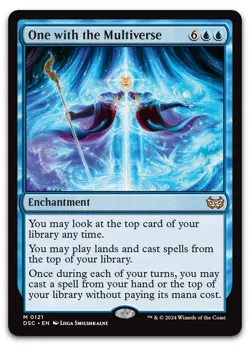 One with the Multiverse #121 (NM) Duskmourn DSC Magic MTG - Image 1