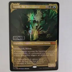 Yarok, the Desecrated - Serialized 058/500 - NM - Multiverse Legends MUL - MTG - Image 1