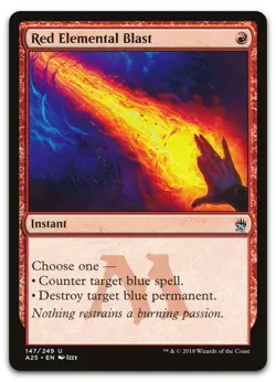 Red Elemental Blast #147 (NM) Masters 25 A25 Magic MTG - Image 1