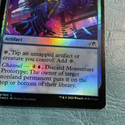 Moonsnare Prototype Kamigawa: Neon Dynasty Foil LP MTG - Image 3